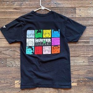 Hunter x Hunter anime black t-shirt